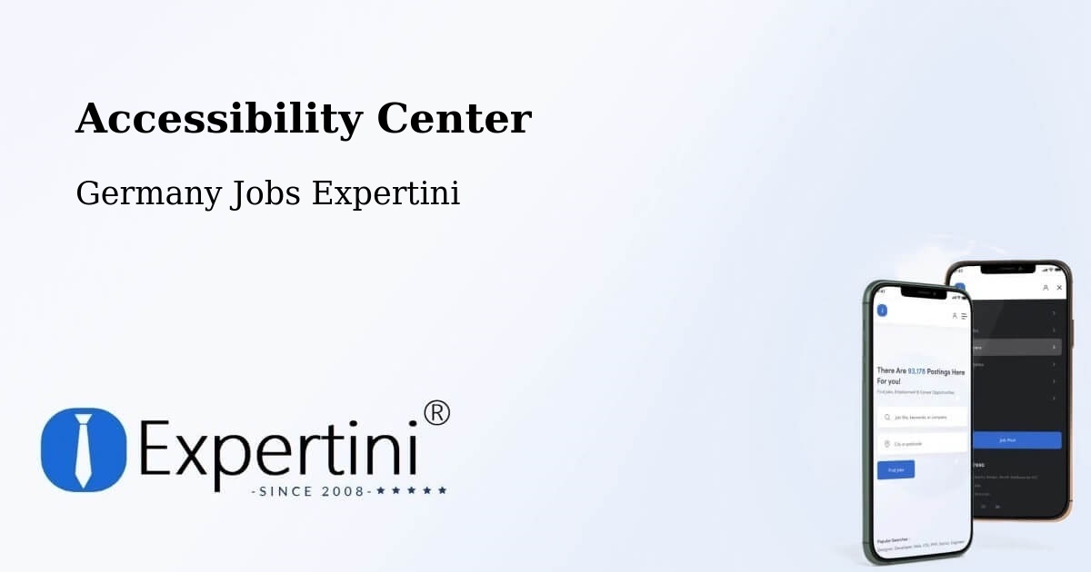 Accessibility Statement – Gaimersheim - Germany Jobs Expertini