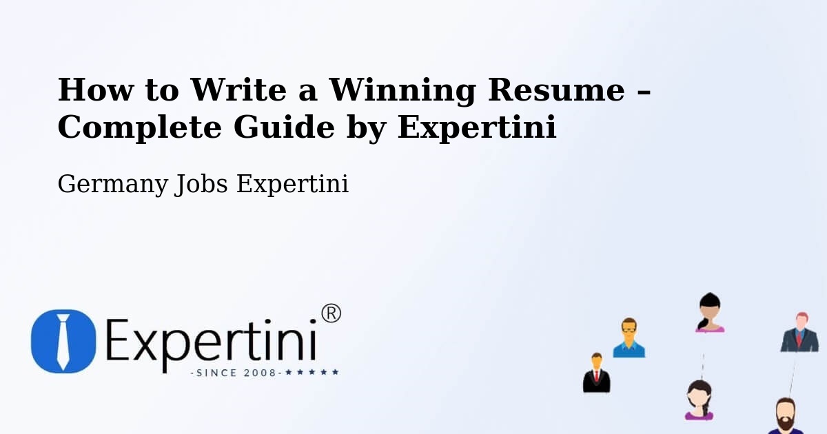 Resume Writing Guide for Job Seekers – Gaimersheim - Gaimersheim, Germany Jobs Expertini