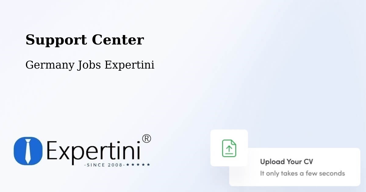 Support Services – Gaimersheim - Germany Jobs Expertini
